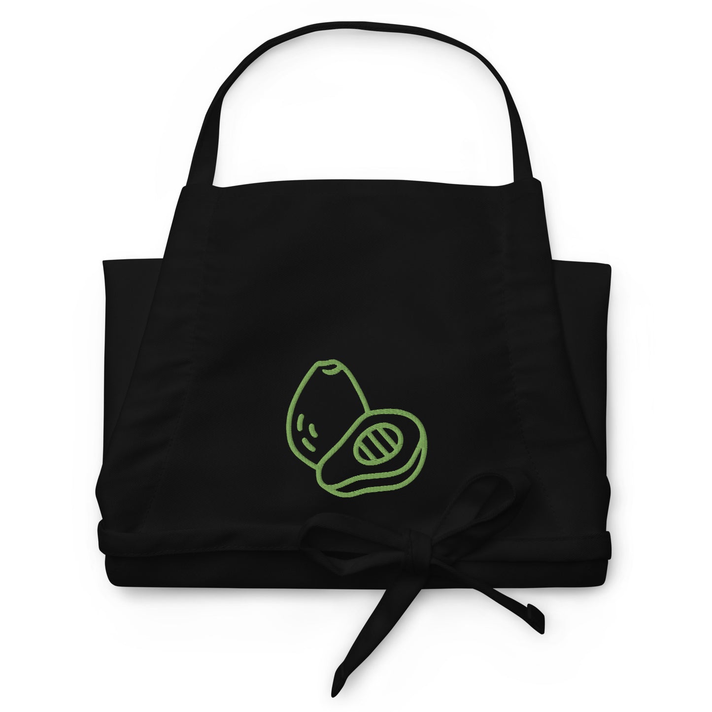 Embroidered Avocado Apron