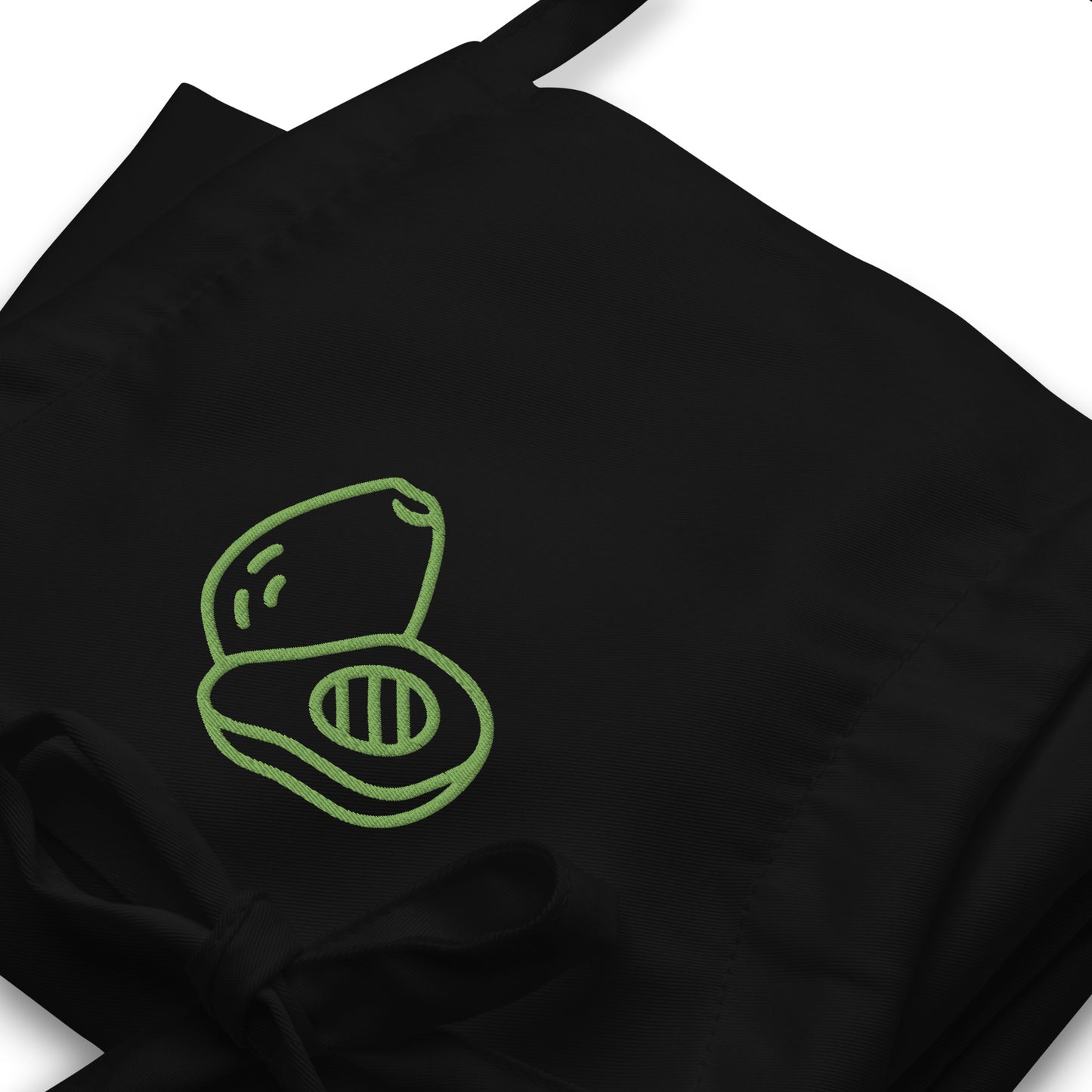 Embroidered Avocado Apron