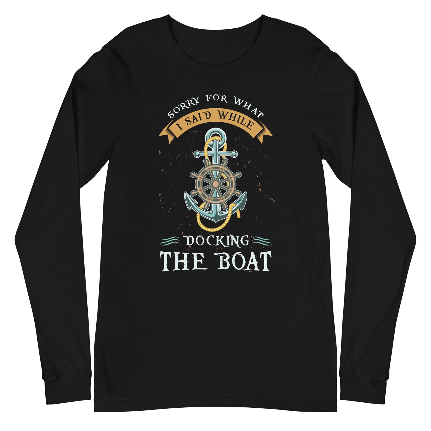 Cute Nautical Anchor Boating Unisex Long Sleeve Tee