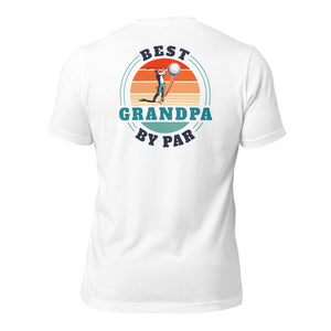 Best Grandpa Golf Lover Grandparents Day T-Shirt