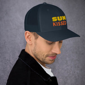 Sun Kissed Embroidered Trucker Cap