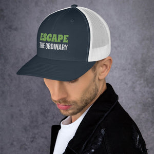 Escape the Ordinary Embroidered Trucker Cap