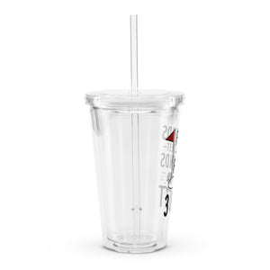 Golf Buddies Clear Plastic Tumbler