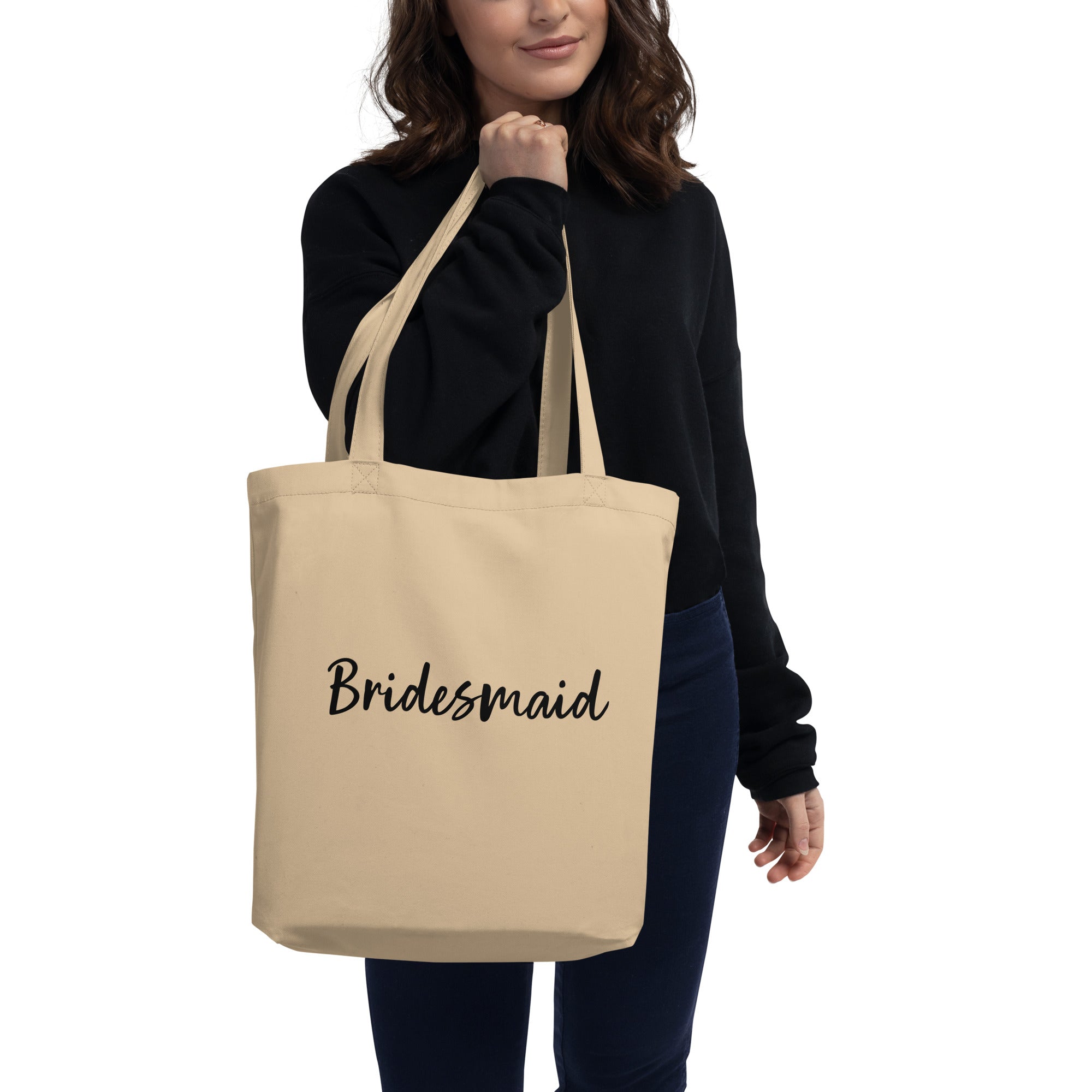 Bridesmaid Wedding Favor Eco Tote Bag