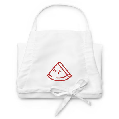 Embroidered Watermelon Apron