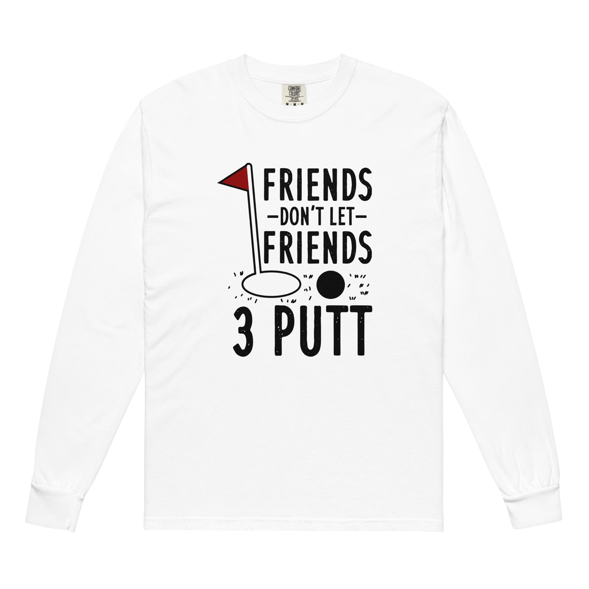 Golf Buddies Garment-Dyed heavyweight Long-Sleeve Shirt