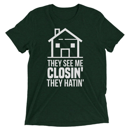 Real Estate Agent Contracts Gag Short Sleeve tT-shirt