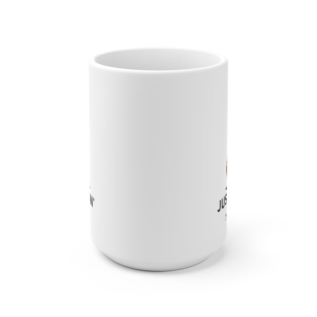 JHPII Smart, Simple, Honest, Effective White mug — JHPII